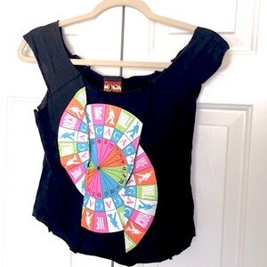 Original NWT We Will Rock You top from Queen themed Broadway Musical.